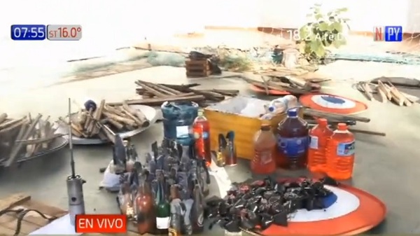 14 detenidos tras despeje de la avenida Eusebio Ayala - Noticias Paraguay