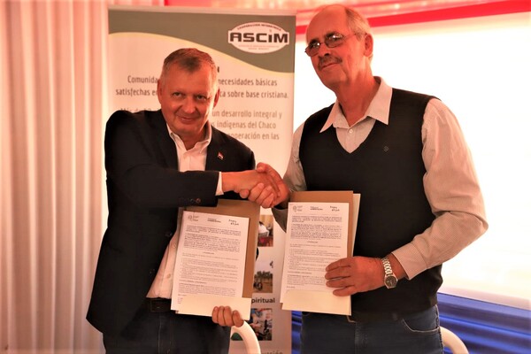 ASCIM y el MAG establecieron convenio para la cooperación al Centro de Formación Profesional Agrícola La Huerta