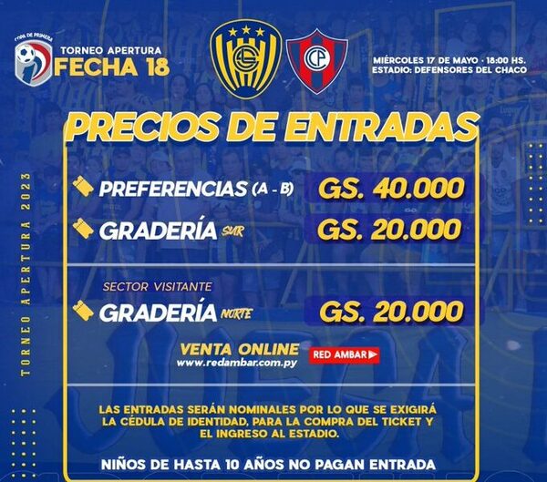 Presi de Luque cumple promesa y le da 400 entradas a Cerro, “equipo chico”
