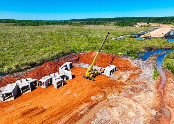 Corredor Norte: avanza su constucción con movimiento de suelo, alcantarillas y terraplén - .::Agencia IP::.