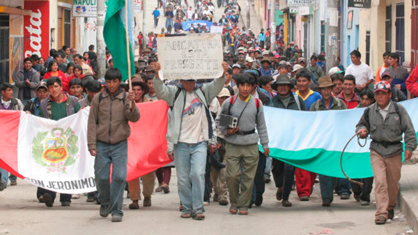 El máximo tribunal de Perú sentenció que la protesta social es delito - .::Agencia IP::.