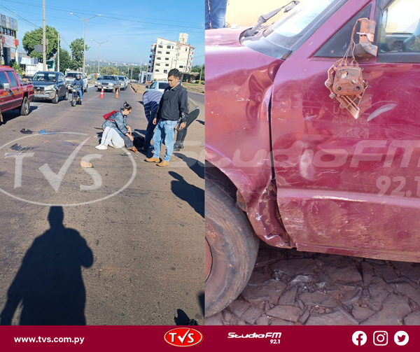 APARENTE MANIOBRA INDEBIDA PROVOCÓ BRUTAL COLISIÓN SOBRE RUTA PY06