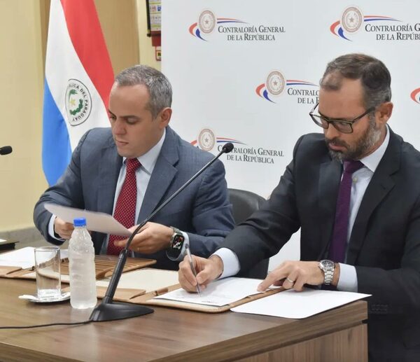 Contraloría y DNCP firman convenio para garantizar control de contrataciones públicas - .::Agencia IP::.