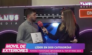 Toyota y Toyotoshi obtuvieron el Top Of Mind 2023