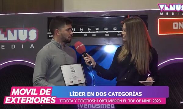Toyota y Toyotoshi obtuvieron el Top Of Mind 2023