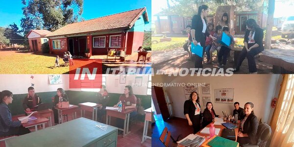 SE REALIZARON VERIFICACIONES PEDAGÓGICAS EN ESCUELAS INDÍGENAS - Itapúa Noticias