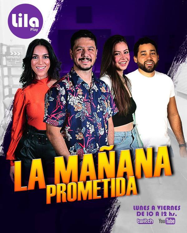 ¡Gran estreno en Lila Play! Lanzan el nuevo programa "La Mañana Prometida" - El Trueno