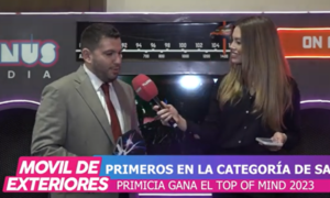 Primicia Gana el Top Of Mind 2023
