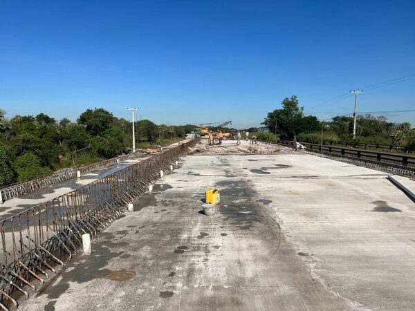 La duplicación del tramo Remanso – Falcón supera el 50% de avance