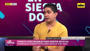 Video: Fondos concursables para nuevos artistas - Ensiestados - ABC Color