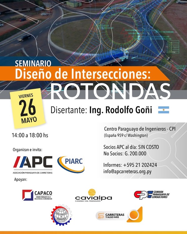 Seminario. Diseño de intersecciones: rotondas