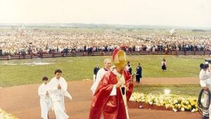 En Villarrica recuerdan histórica visita del Papa Juan Pablo II