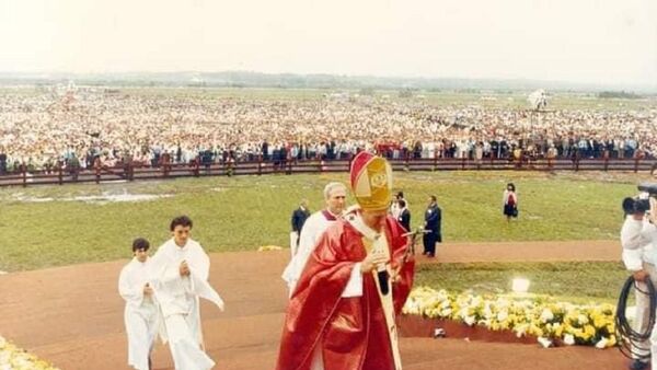 En Villarrica recuerdan histórica visita del Papa Juan Pablo II