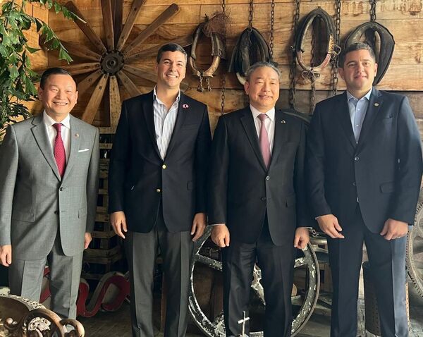 Vicecanciller de Taiwán Alexander Yui visitó Paraguay y se reunió con Abdo y Peña - Informatepy.com