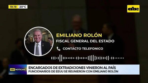 Video: Encargados de extradiciones de EE.UU. están en Paraguay - ABC Noticias - ABC Color