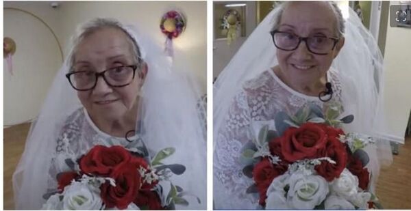 Mujer de 77 llevaba 40 años soltera y decidió casarse consigo misma