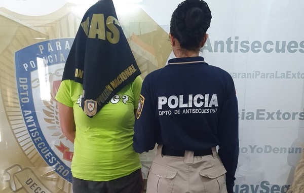 Fiscal encabezó procedimiento de entrega vigilada, que derivó en la detención de presunta extorsionadora