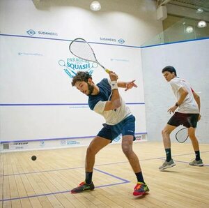 Locales, fuera en primera ronda del Paraguay Open Squash - Polideportivo - ABC Color