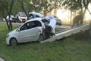 Grave accidente en Luque - SNT