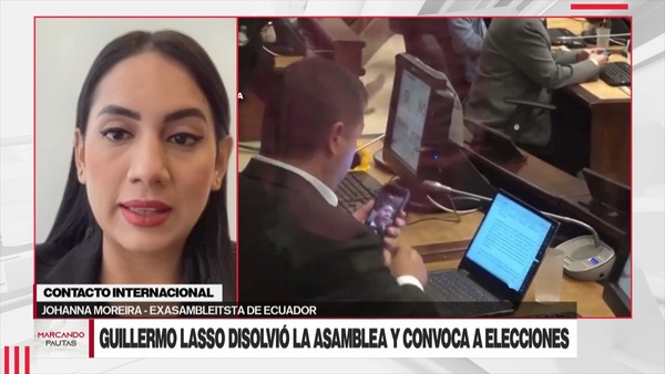 Exasambleísta ecuatoriana consideró apropiada la decisión de Lasso de disolver el Congreso - Megacadena — Últimas Noticias de Paraguay