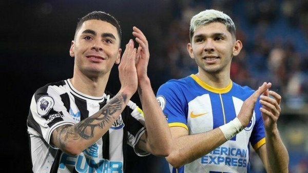 Lo que dijo un prestigioso diario inglés ¡por Miguel Almirón y Julio Enciso!