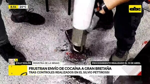 Video: Frustran envío de cocaína a Gran Bretaña - ABC Noticias - ABC Color
