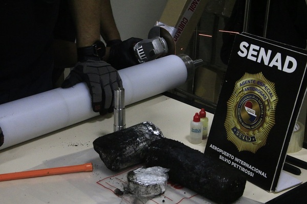 Frustran envío de cocaína a Gran Bretaña tras controles en el Silvio Pettirossi