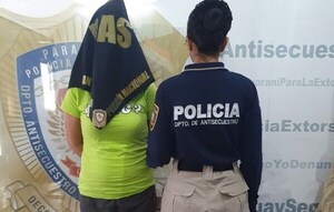 Fiscal encabezó procedimiento de entrega vigilada, que derivó en la detención de presunta extorsionadora