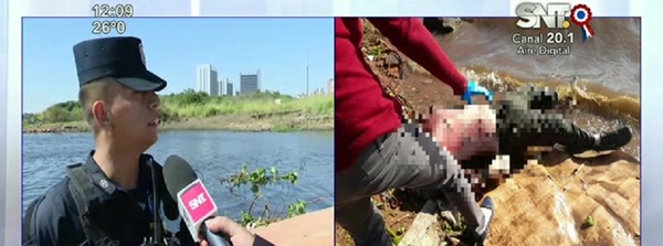Ahogado en el río Paraguay - SNT