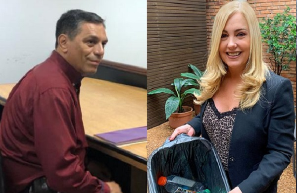 Juan Vera es condenado por lesionar la intimidad de Menchi - Noticiero Paraguay