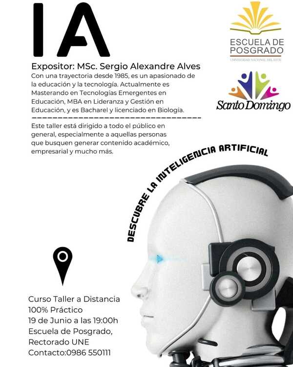 La Escuela de Posgrado de la UNE ofrece curso taller sobre herramientas de Inteligencia Artificial - Noticde.com