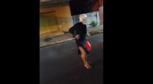 VIDEO: Feroz arrollamiento a una mujer en Luque