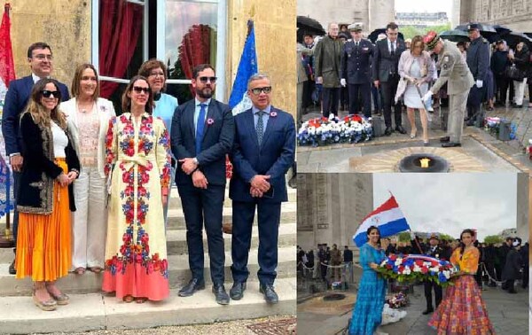 Conmemoran los 212 años de la independencia paraguaya en Francia – Prensa 5