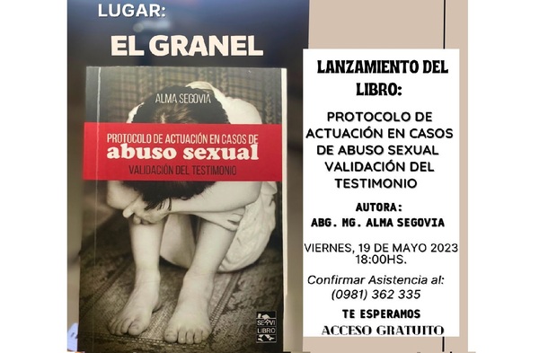 Lanzan libro de protocolo de actuación en casos de abuso sexual