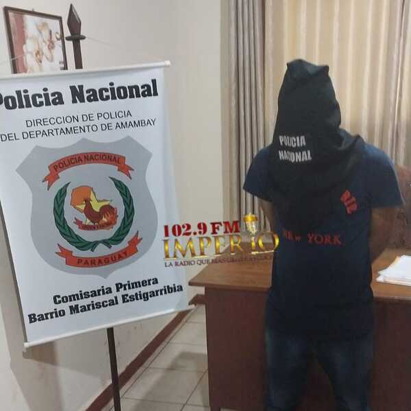 Detienen a sujeto que habría hurtado en local comercial del barrio Bernardino Caballero - Radio Imperio