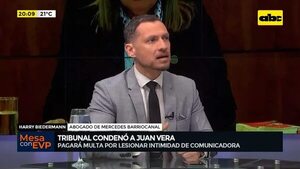Video: Tribunal condenó a Juan Vera por lesionar la intimidad de Menchi Barriocanal - Mesa de Periodistas - ABC Color