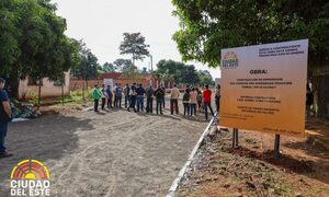 Comuna de C. del Este inaugura nueva obra vial en Fracción Yerbal del Km 10 Acaray – Diario TNPRESS