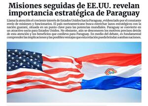 ¿Por qué tanto interés? ¿Qué hay detrás y qué gana Paraguay?
