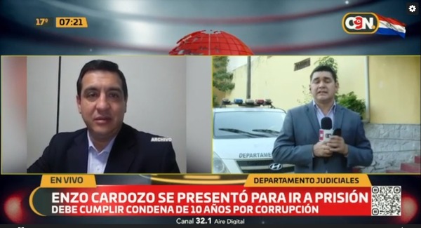 Enzo Cardozo se entregó a la Policía - C9N
