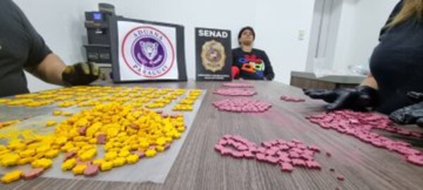 Extranjera intentó ingresar con 12.000 pastillas de éxtasis