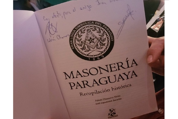 Lanzan libro sobre la masonería en Paraguay