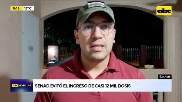 Video: SENAD incautó casi 12 mil dosis de éxtasis - ABC Noticias - ABC Color