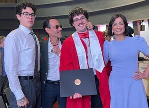 ¡Uno de los hijos Marc Anthony se graduó en la universidad! - Gente - ABC Color