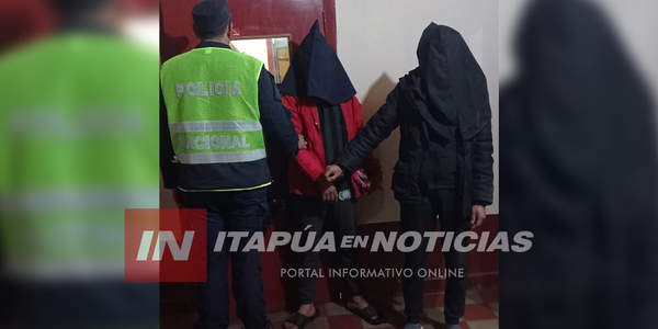 POR HURTO DE CABLES SUBTERRÁNEOS APREHENDIERON A DOS PERSONAS - Itapúa Noticias