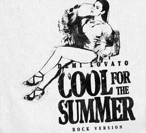 Demi Lovato lanzará la versión rock de  “Cool for the Summer”