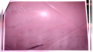 Suspenden clases por llamativa nota encontrada en el baño de un cole