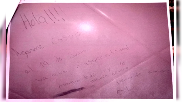 Suspenden clases por llamativa nota encontrada en el baño de un cole