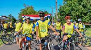 En Capiatá pedaleamos contra la hipertensión
