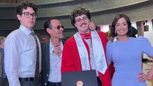 Marc Anthony celebra la graduación de su hijo mayor