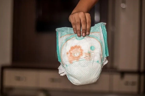 Pañales usados como nuevo material de construcción